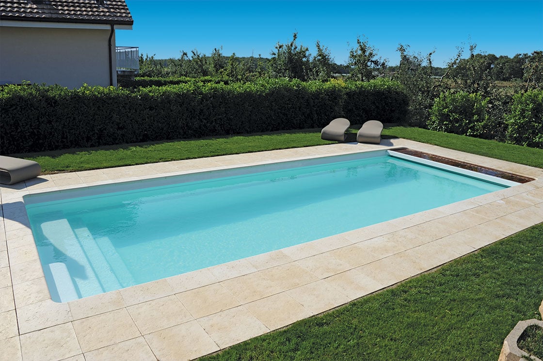 Risparmio energetico in piscina Cassero in EPS Solidbric